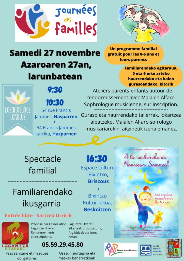 Journée des familles à Hasparren et Briscous 2021